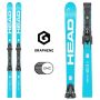 Горные лыжи Head WCR e-GS Rebel SW RP WCR 14 bl/wh  - 186 см